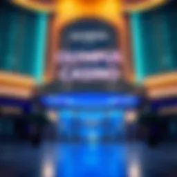 Iconic view of Olympus Casino showcasing its grandeur