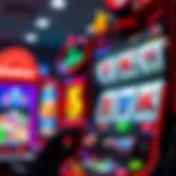 An engaging slot machine with vibrant graphics and symbols